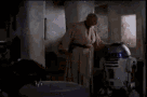 The second image, a GIF from star wars